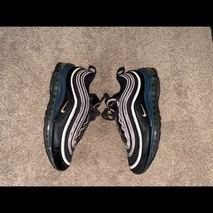 Air max 97 Black/Gold ,Condo 7/10, size 10